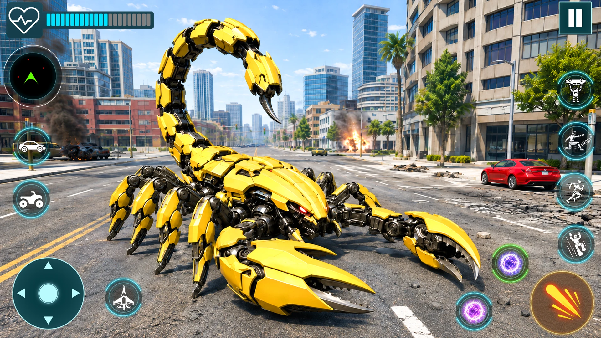 Robot Car Transform Battle screenshot